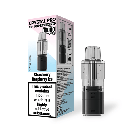 Crystal Pro CP 10k Replacement Pods Box of 5 - Vaper Wholesale