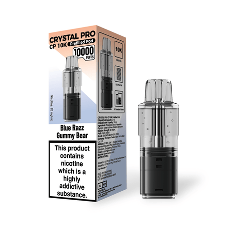 Crystal Pro CP 10k Replacement Pods Box of 5 - Vaper Wholesale