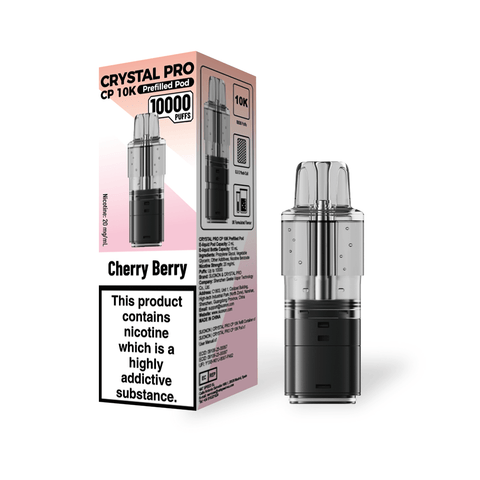 Crystal Pro CP 10k Replacement Pods Box of 5 - Vaper Wholesale
