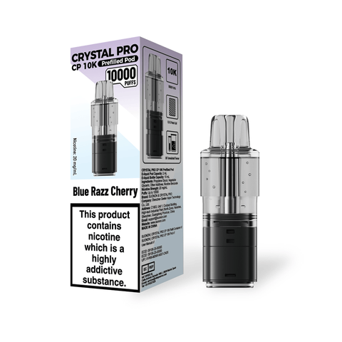 Crystal Pro CP 10k Replacement Pods Box of 5 - Vaper Wholesale