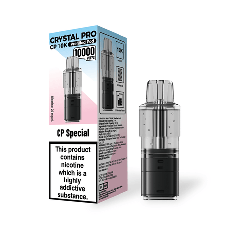 Crystal Pro CP 10k Replacement Pods Box of 5 - Vaper Wholesale