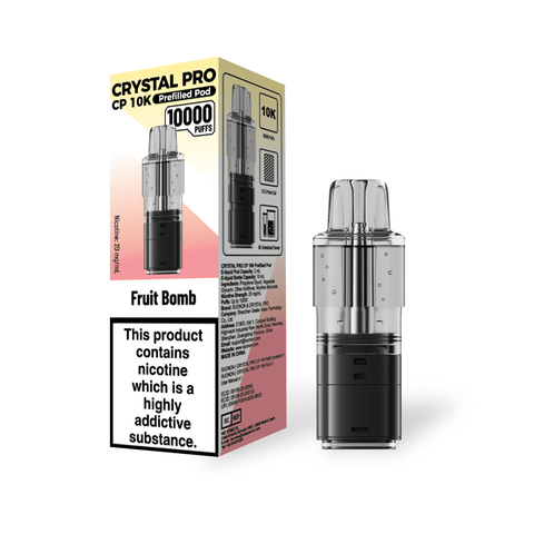 Crystal Pro CP 10k Replacement Pods Box of 5 - Vaper Wholesale