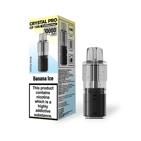 Crystal Pro CP 10k Replacement Pods Box of 5 - Vaper Wholesale