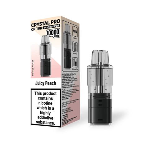Crystal Pro CP 10k Replacement Pods Box of 5 - Vaper Wholesale
