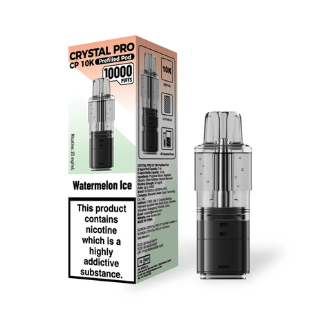 Crystal Pro CP 10k Replacement Pods Box of 5 - Vaper Wholesale