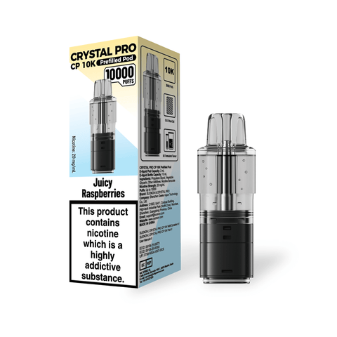 Crystal Pro CP 10k Replacement Pods Box of 5 - Vaper Wholesale