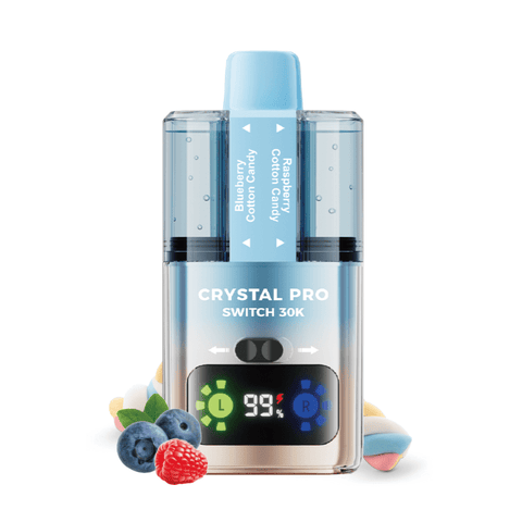 Crystal Pro Switch 30k Prefilled Pod Vape Kit Box of 5 - Vaper Wholesale