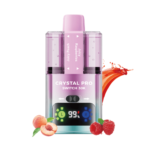 Crystal Pro Switch 30k Prefilled Pod Vape Kit Box of 5 - Vaper Wholesale