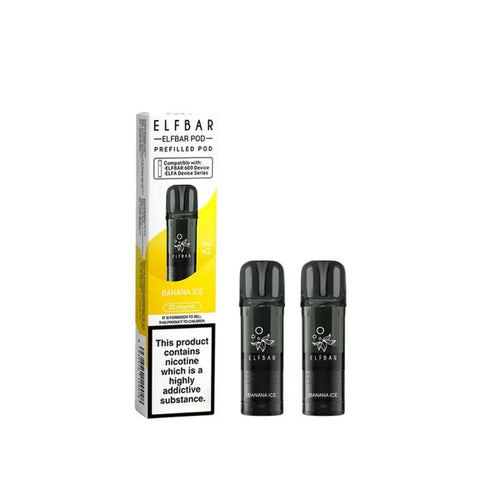 Elf Bar 600 Prefilled Replacement Pods Pack of 10 - Vaper Wholesale