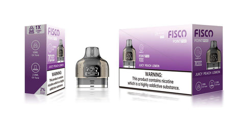 Fisco Point Pro 7000 Replacement Pods Pack of 5 - Vaper Wholesale