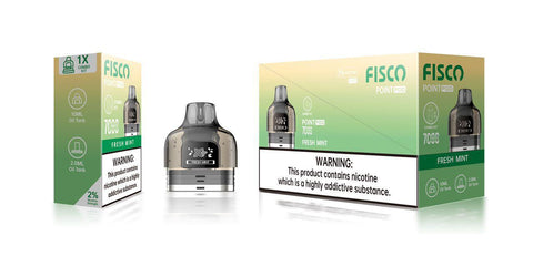 Fisco Point Pro 7000 Replacement Pods Pack of 5 - Vaper Wholesale