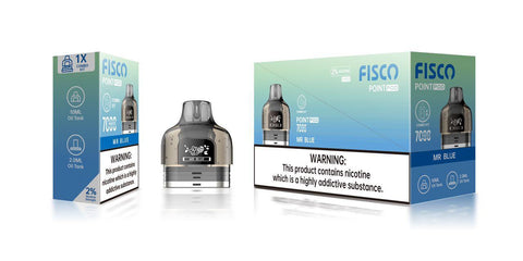 Fisco Point Pro 7000 Replacement Pods Pack of 5 - Vaper Wholesale