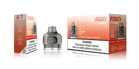 Fisco Point Pro 7000 Replacement Pods Pack of 5 - Vaper Wholesale