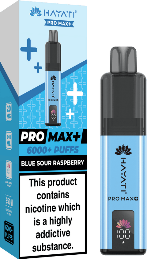 Hayati Pro Max Plus 6000 Vape Kit Box of 5 - Vaper Wholesale