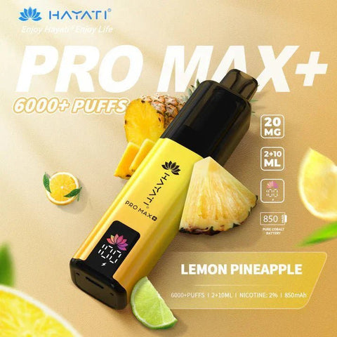 Hayati Pro Max Plus 6000 Vape Kit Box of 5 - Vaper Wholesale