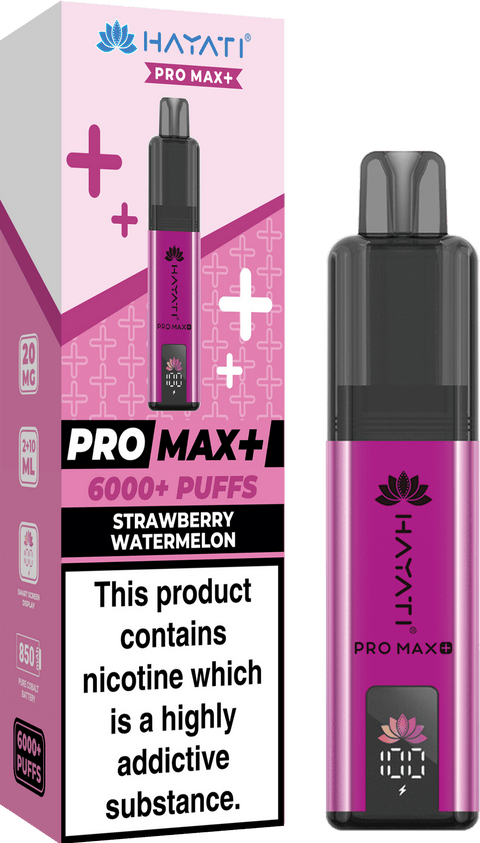 Hayati Pro Max Plus 6000 Vape Kit Box of 5 - Vaper Wholesale