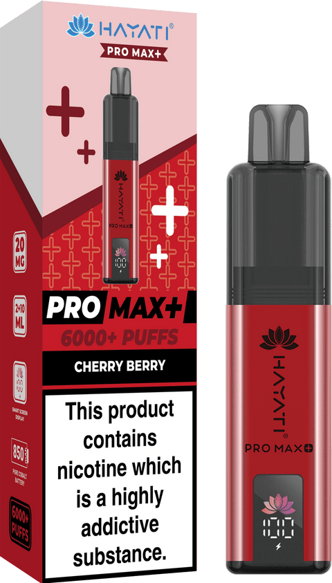 Hayati Pro Max Plus 6000 Vape Kit Box of 5 - Vaper Wholesale