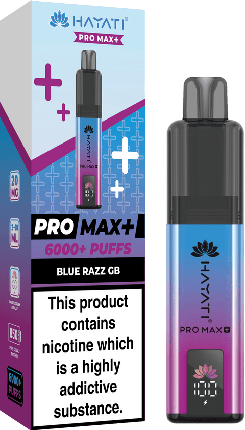 Hayati Pro Max Plus 6000 Vape Kit Box of 5 - Vaper Wholesale