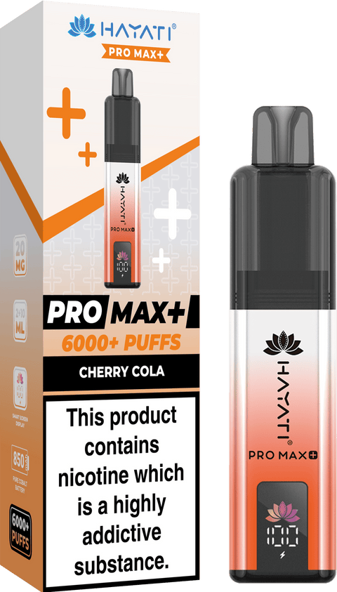 Hayati Pro Max Plus 6000 Vape Kit Box of 5 - Vaper Wholesale