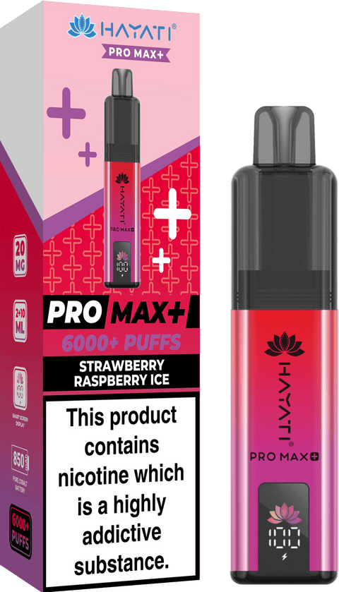 Hayati Pro Max Plus 6000 Vape Kit Box of 5 - Vaper Wholesale