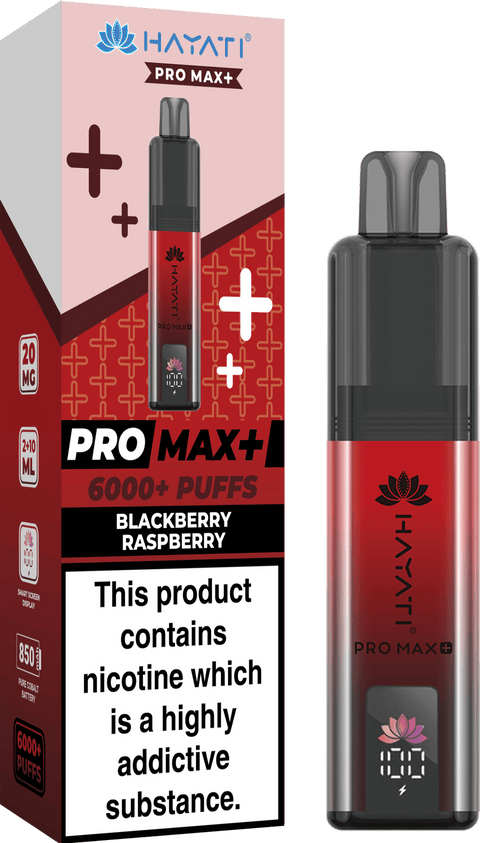Hayati Pro Max Plus 6000 Vape Kit Box of 5 - Vaper Wholesale