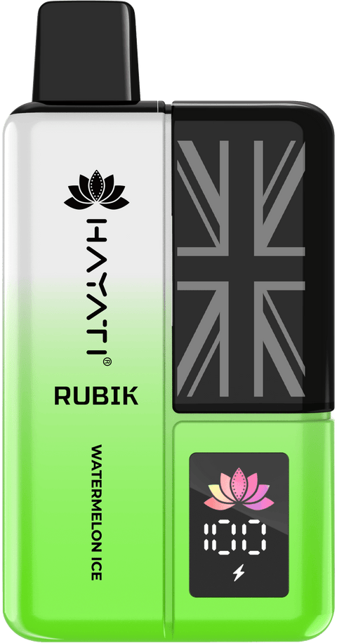 Hayati Rubik 7000 Prefilled Pod Vape Kit Box of 5 - Vaper Wholesale