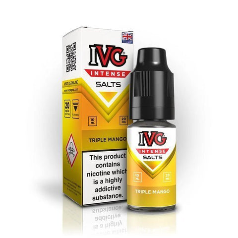 IVG Intense Nic Salts 10ml E - Liquid Box of 10 - Vaper Wholesale