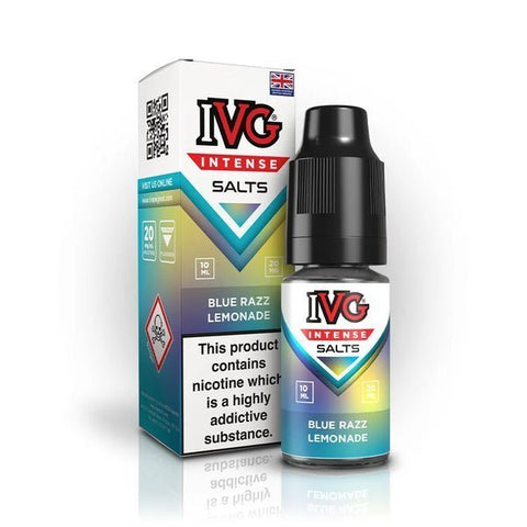 IVG Intense Nic Salts 10ml E - Liquid Box of 10 - Vaper Wholesale