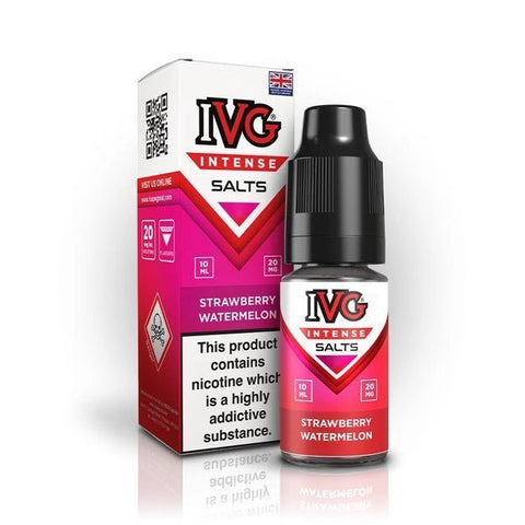 IVG Intense Nic Salts 10ml E - Liquid Box of 10 - Vaper Wholesale