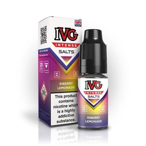 IVG Intense Nic Salts 10ml E - Liquid Box of 10 - Vaper Wholesale