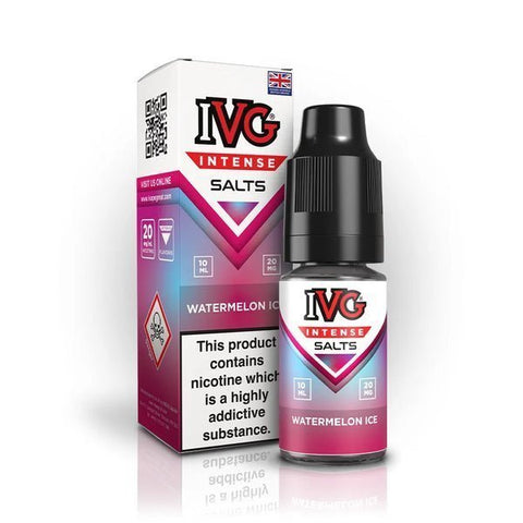 IVG Intense Nic Salts 10ml E - Liquid Box of 10 - Vaper Wholesale