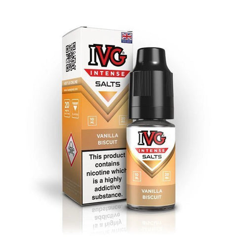 IVG Intense Nic Salts 10ml E - Liquid Box of 10 - Vaper Wholesale