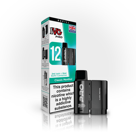 IVG Pro 12 Replacement Pods Box of 10 - Vaper Wholesale