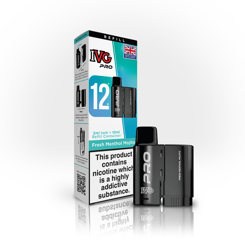 IVG Pro 12 Replacement Pods Box of 10 - Vaper Wholesale