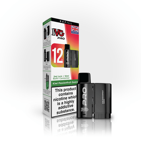 IVG Pro 12 Replacement Pods Box of 10 - Vaper Wholesale