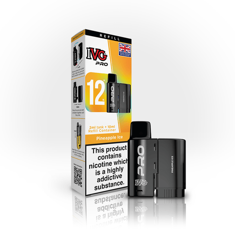 IVG Pro 12 Replacement Pods Box of 10 - Vaper Wholesale