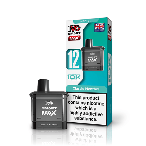 IVG Smart Max 10k Replacement Pods Pack of 5 - Vaper Wholesale