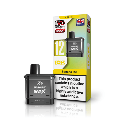 IVG Smart Max 10k Replacement Pods Pack of 5 - Vaper Wholesale