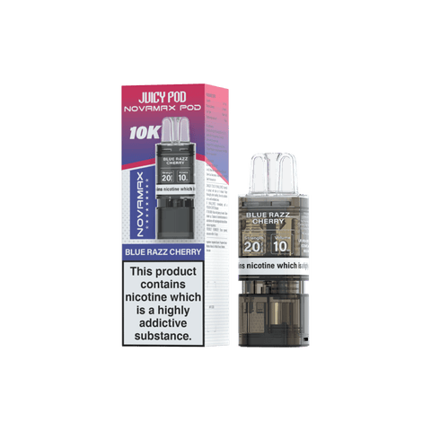 Juicy Pod Novamax 10k Replacement Pods Pack of 5 - Vaper Wholesale