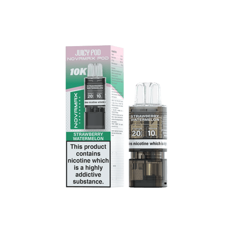 Juicy Pod Novamax 10k Replacement Pods Pack of 5 - Vaper Wholesale