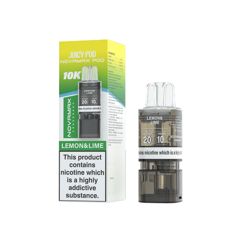 Juicy Pod Novamax 10k Replacement Pods Pack of 5 - Vaper Wholesale