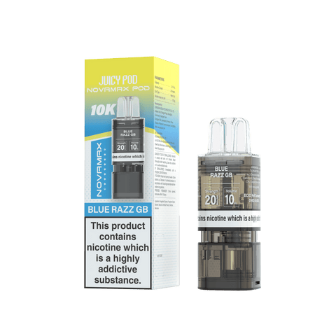 Juicy Pod Novamax 10k Replacement Pods Pack of 5 - Vaper Wholesale