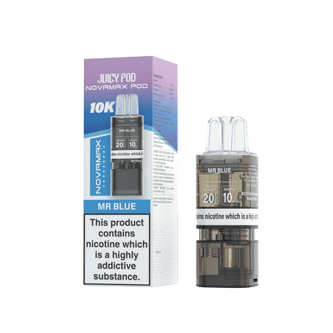 Juicy Pod Novamax 10k Replacement Pods Pack of 5 - Vaper Wholesale