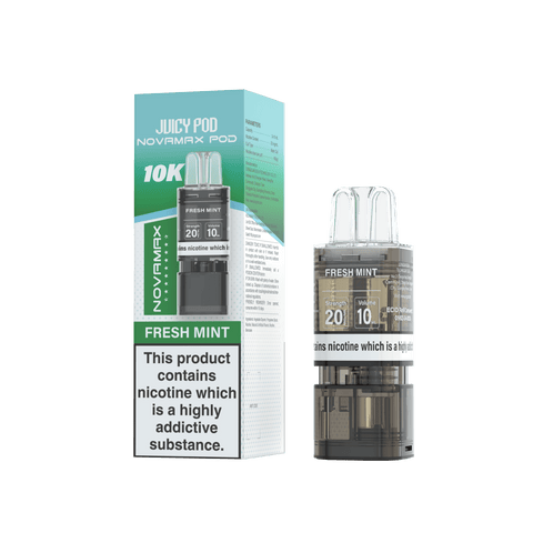 Juicy Pod Novamax 10k Replacement Pods Pack of 5 - Vaper Wholesale