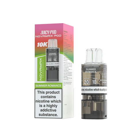 Juicy Pod Novamax 10k Replacement Pods Pack of 5 - Vaper Wholesale
