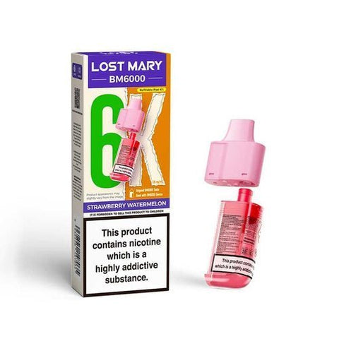 Lost Mary BM6000 Replacement Pods Pack of 5 - Vaper Wholesale