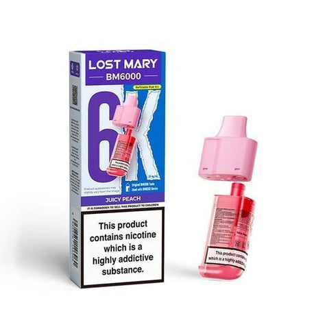 Lost Mary BM6000 Replacement Pods Pack of 5 - Vaper Wholesale