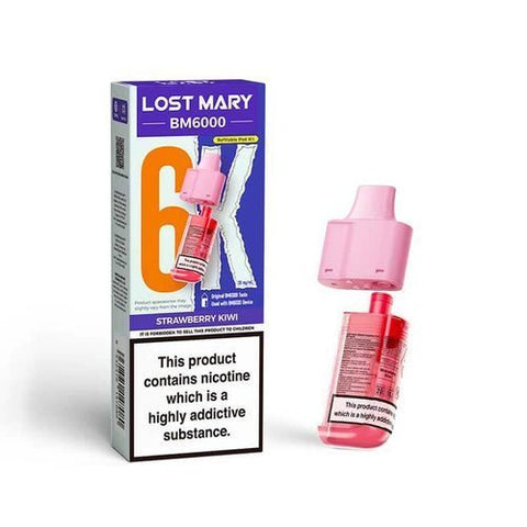 Lost Mary BM6000 Replacement Pods Pack of 5 - Vaper Wholesale