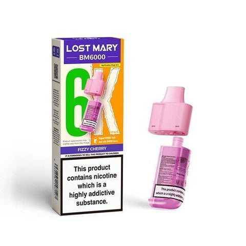Lost Mary BM6000 Replacement Pods Pack of 5 - Vaper Wholesale