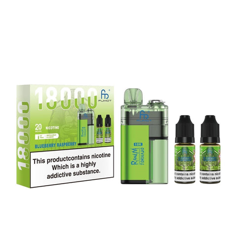 R and M Tornado 18000 Disposable Vape - Box of 5 - Vaper Wholesale